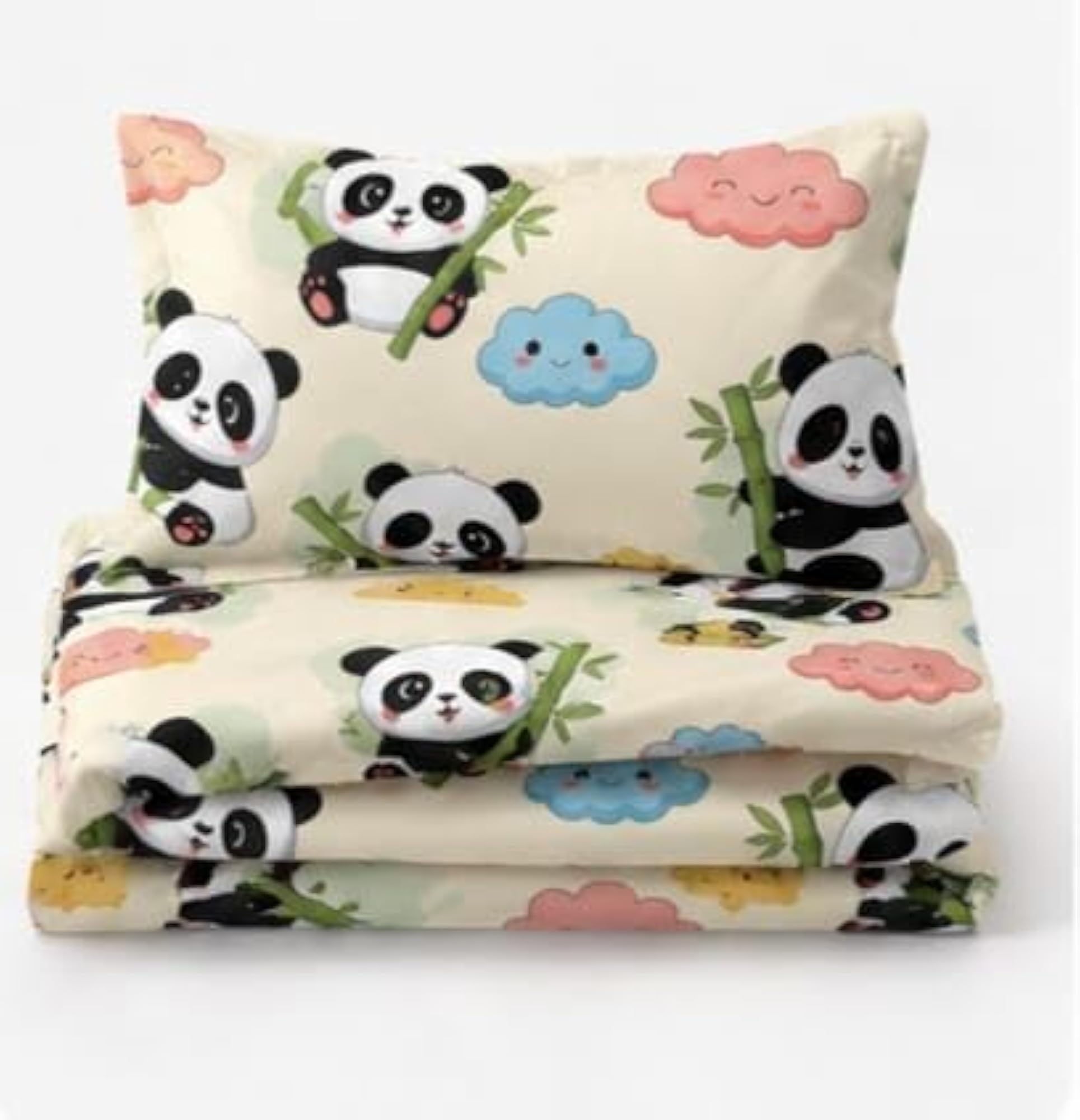Home Cartoon Print Bedsheets for Kids Room